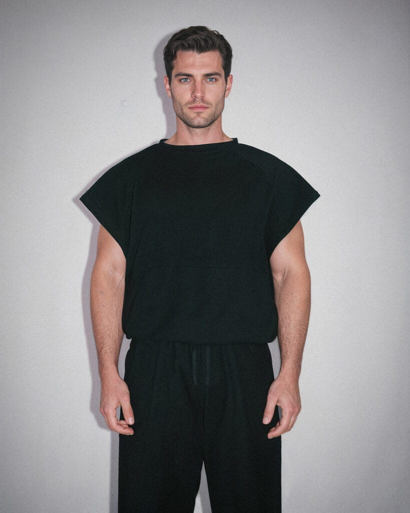 TANK TOP CONCRETE SHORT
